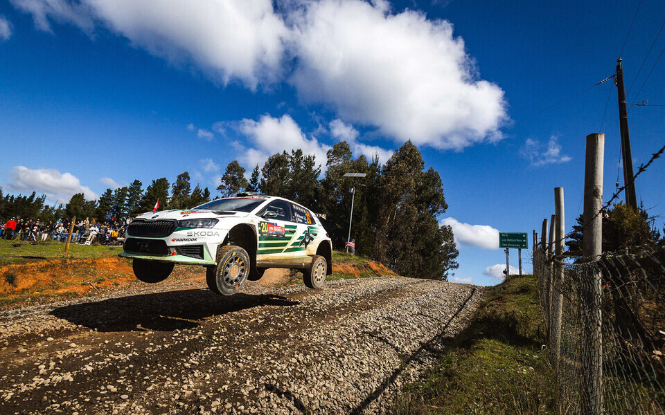 Robert Virves - Jakko Viilo T&scaron;iili MM-rallil.