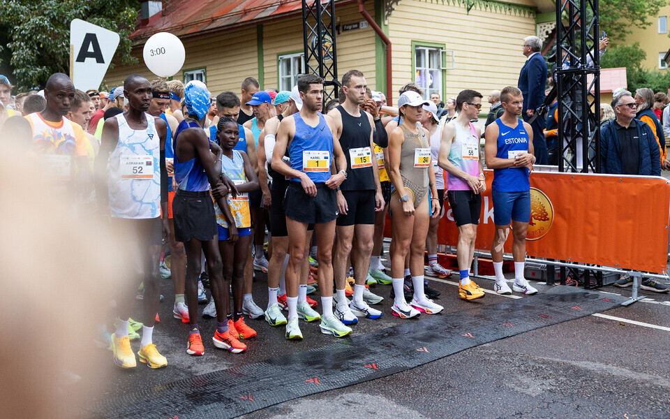 Tallinna maratoni start