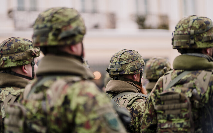 The video filming involves Defense League members from the Tartu district (picture is illustrative).
