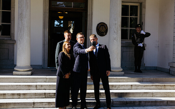 Uued ministrid presidendi juures
