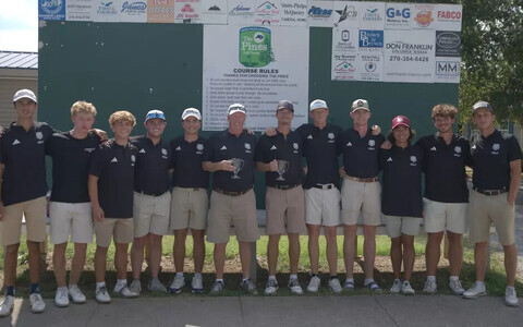 The Campbellsville Tigers gold team.
