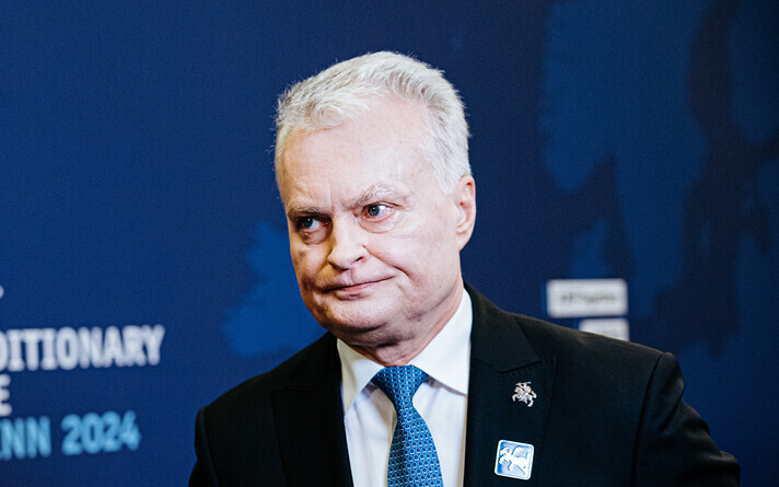 Президент Литвы Гитанас Науседа.