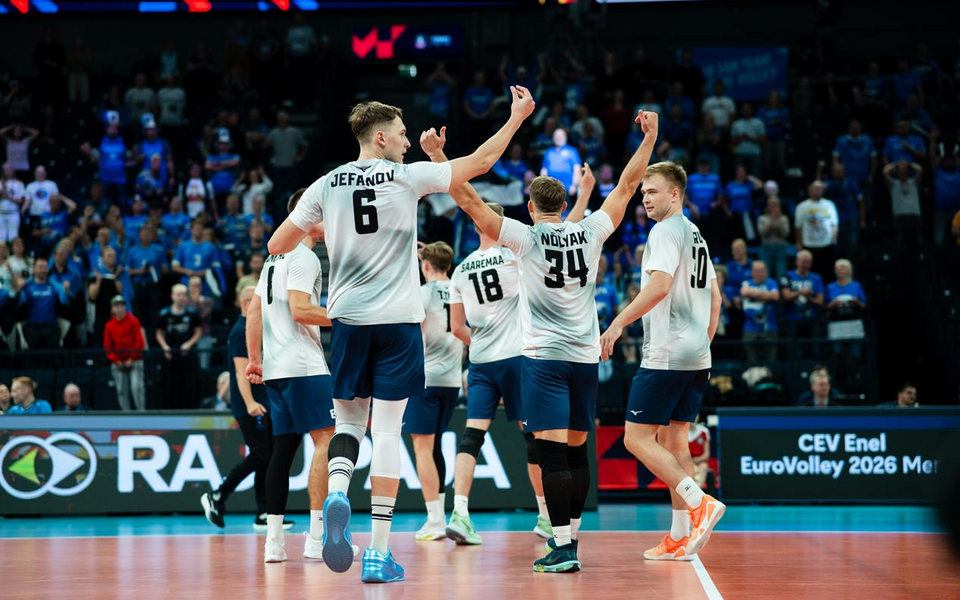 Eesti võrkpallikoondis.