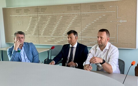 Урмас Рейнсалу, Михаил Кылварт и Лаури Ляэнеметс.