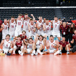 Läti võrkpallikoondis tagas koha 16 parema seas