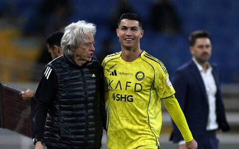 Jorge Jesus ja Cristiano Ronaldo