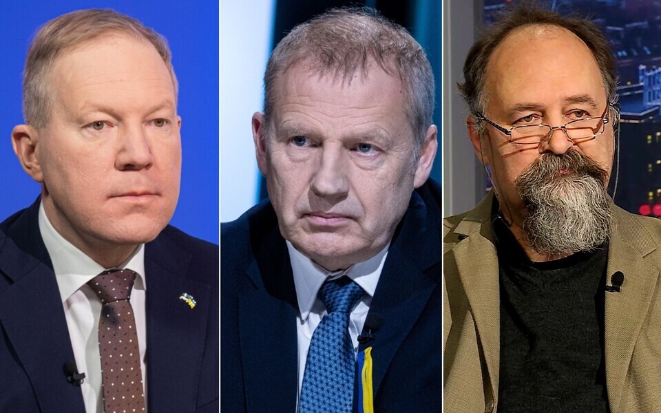 Марко Михкельсон, Райнер Сакс, Кармо Тюйр.