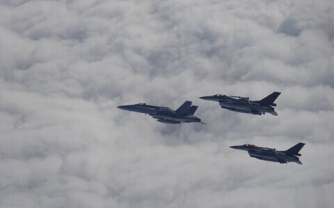 Spanish Air Force  F/A‑18 Hornets.