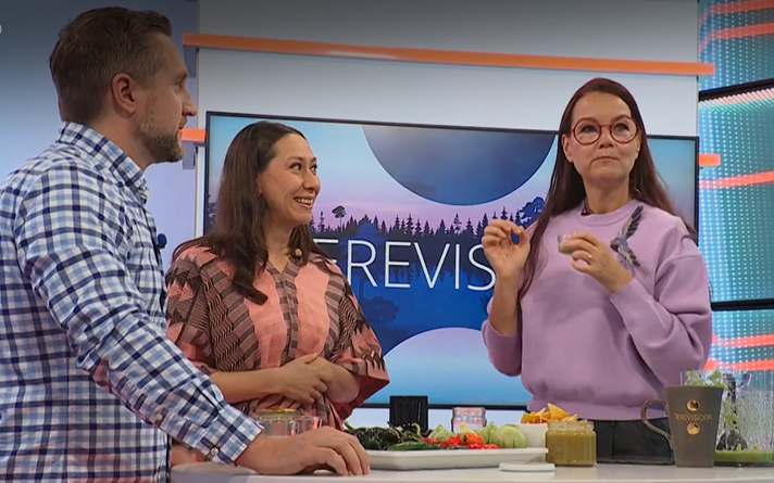 Hobiaednikud ja salsa verde meistrid Tanel Vällik ja Stephanie Rendon