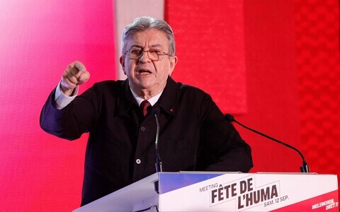 Vasakpopulistide liider Jean-Luc M&eacute;lenchon