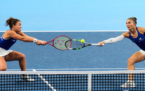 Jasmine Paolini ja Sara Errani