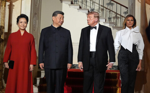 Си Цзиньпин и Дональд Трамп.