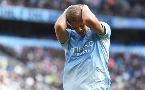 Manchester City staarmängija Erling Braut Haaland.