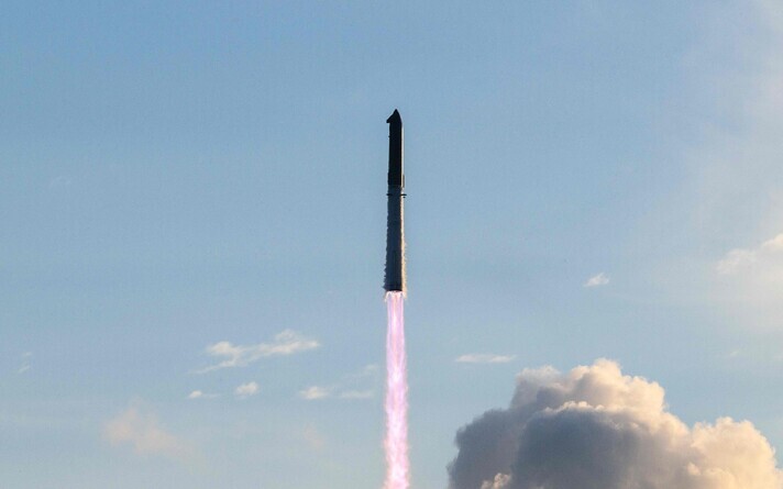 Запуск Starship.