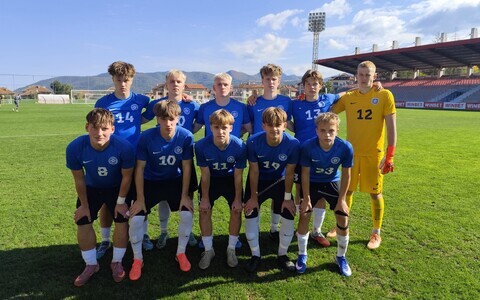 Eesti U-17 jalgpallikoondis Bulgaarias