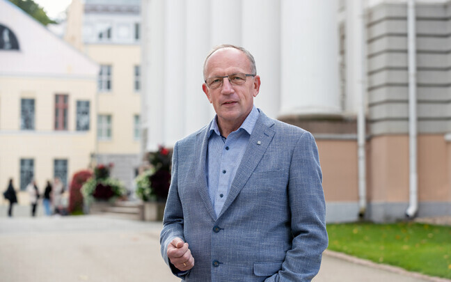 Tartu &Uuml;likooli rektor Toomas Asser.