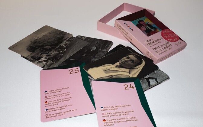 Conversation cards 'Tales in Your Back Pocket' picked as Estonia's best museum souvenir