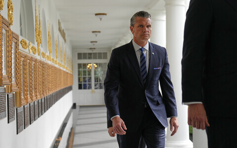 USA kaitseminister Pete Hegseth