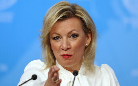Vene v&auml;lisministeeriumi pressiesindaja Maria Zahharova.