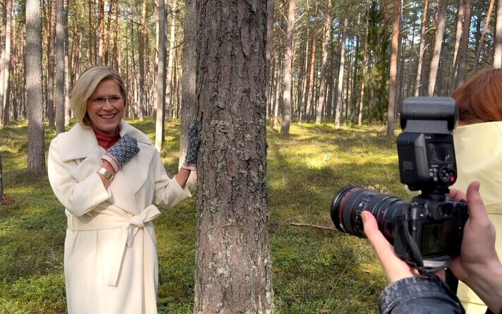 Ülle Madise fotosessioonil