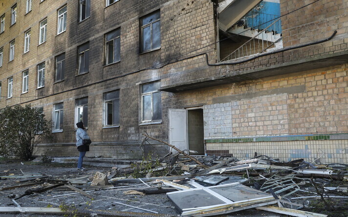 Russia continued its strikes on Kyiv this week.