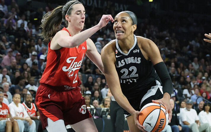Caitlin Clark ja A'Ja Wilson