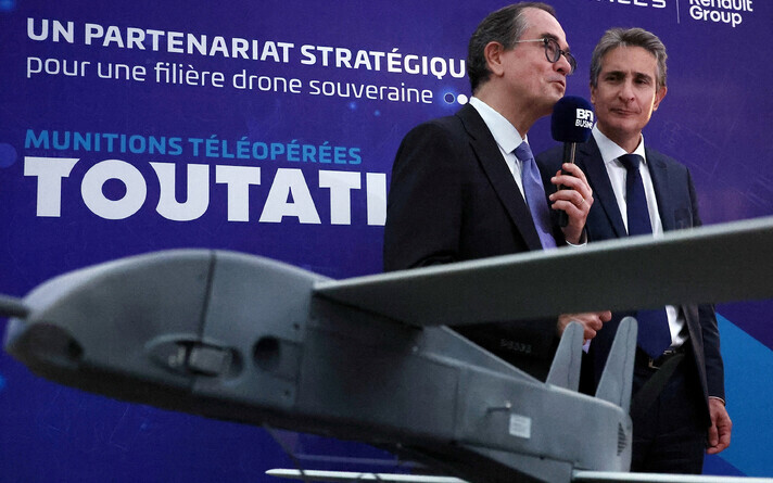 Renault и Thales будут совместно выпускать барражирующие боеприпасы Toutatis.
