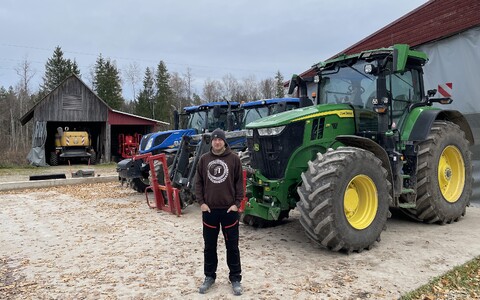 Jõgeva County grain farmer Tõnis Soopalu.