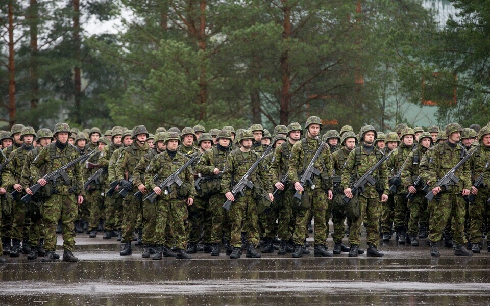 Резервисты на учениях.