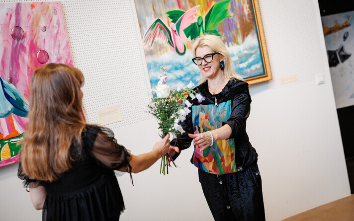 Katta II Grüneri isikunäitus „Merest inspireeritud“