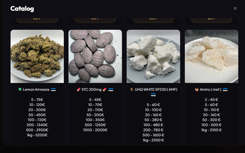Online drug sales.
