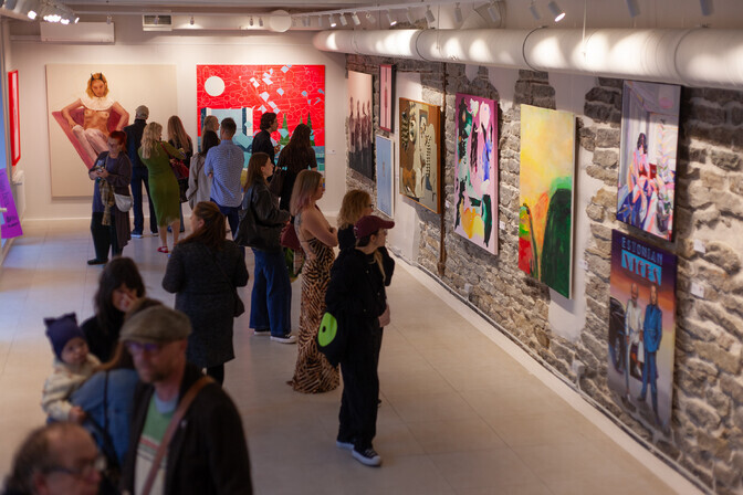 Gallery: Young Estonian artists' fall exhibition opens in Tallinn