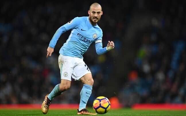 David Silva Manchester City särgis.