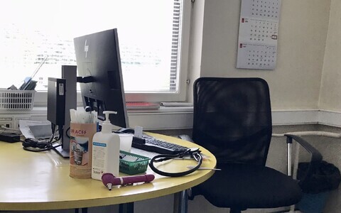 Doctor's office. Photo is illustrative.