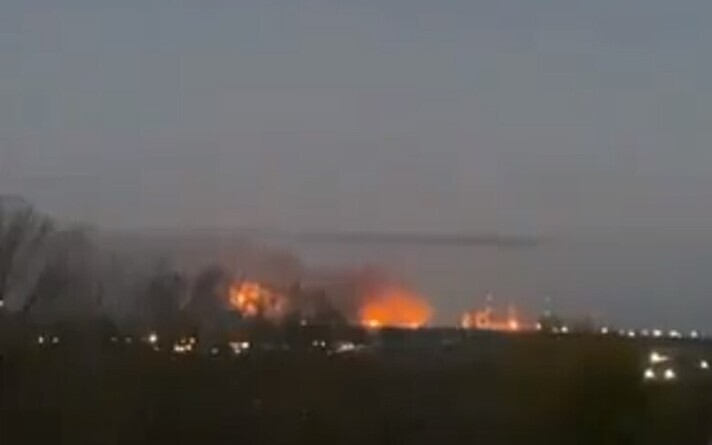 Горящий завод 