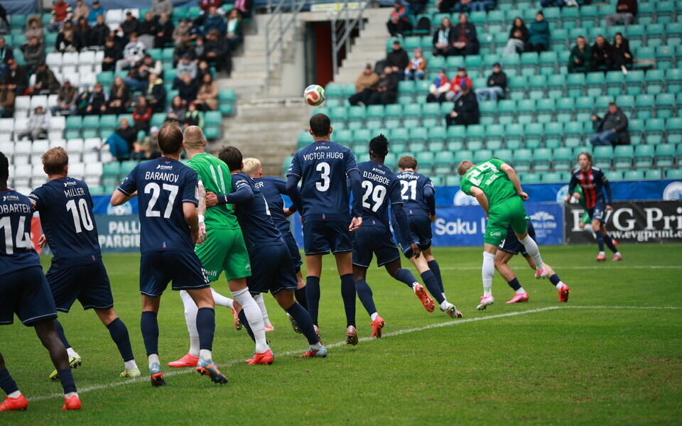 Jalgpalli Premium liiga. Tallinna FCI Levadia - Paide Linnameeskond