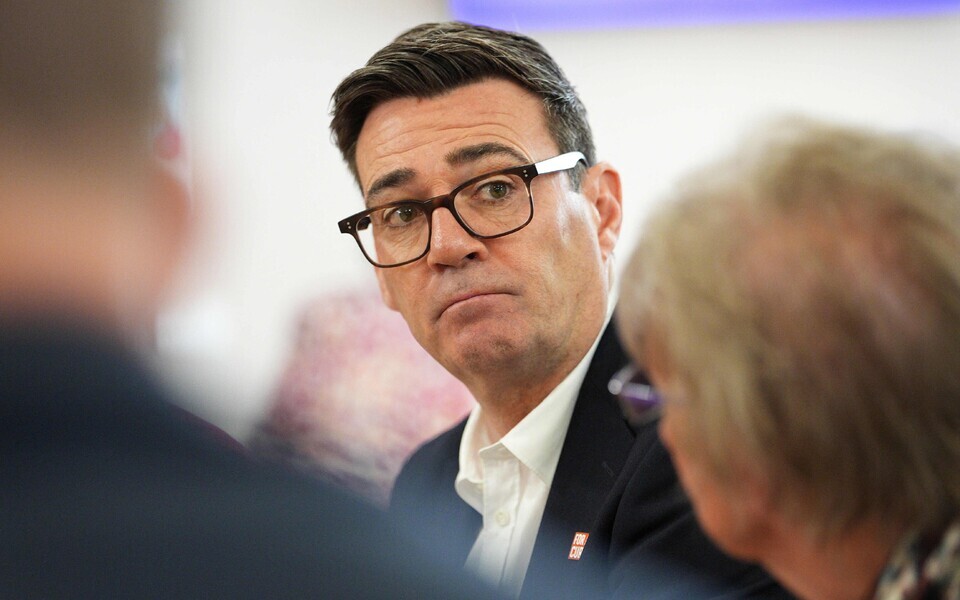 Briti peaminister Andy Burnham.