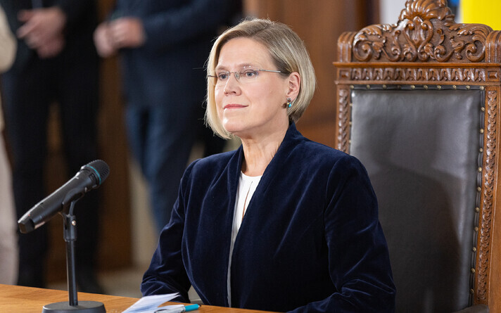 Estonian President-elect Ülle Madise.