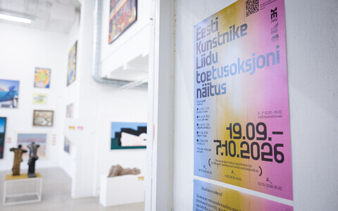 An exhibition of art auctioned off in a fundraiser for the Estonian Artists' Association (EKL) in October. September 2026.