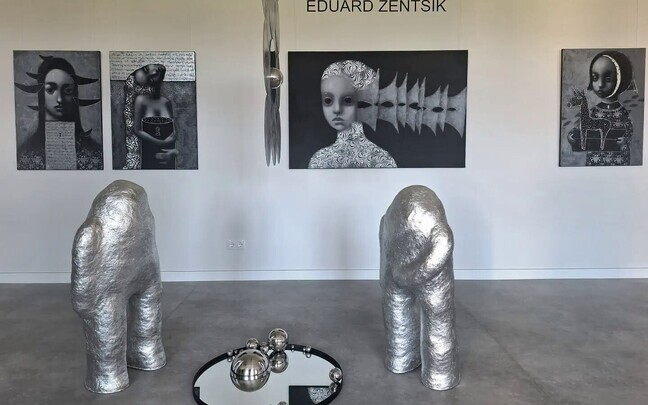 Sillamäel avati kaasaegse kunsti galerii