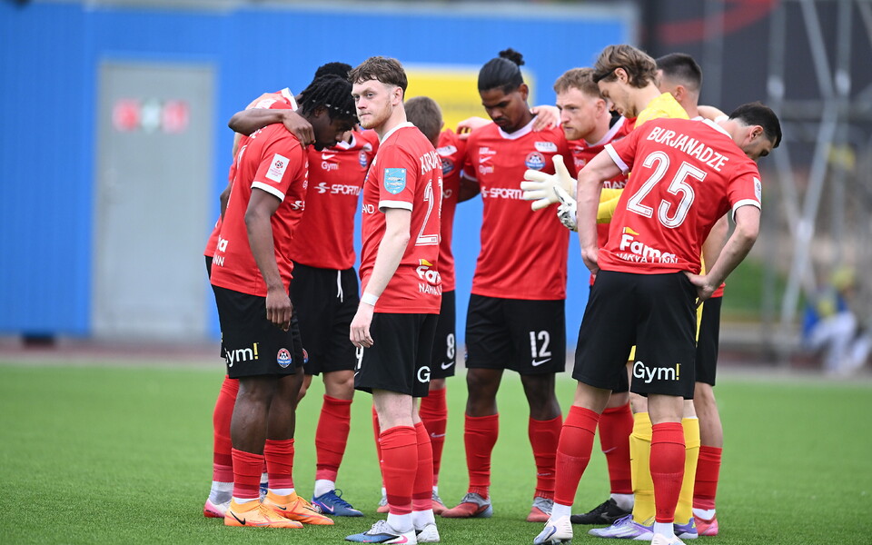 Jalgpalli Premium liiga: Narva Trans - Paide LInnameeskond.