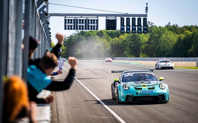 Estonia's Markus Kajak wins Porsche Central Europe title