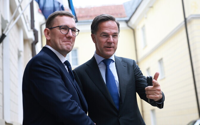 Mark Rutte kohtub Tallinnas peaminister Kristen Michaliga
