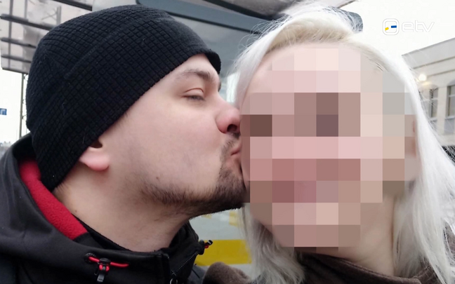 Артур Кирмйыэ и его жена.