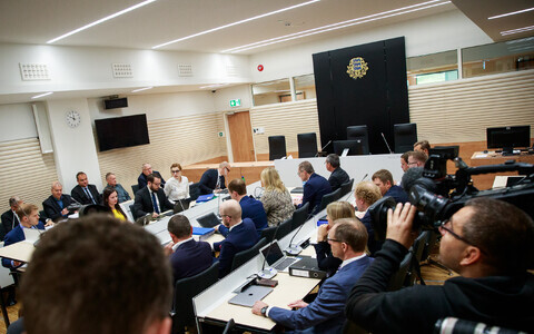 When confiscating criminal assets without a conviction, a person must not be labeled a criminal, even implicitly. Pictured is the start of the Port of Tallinn trial.