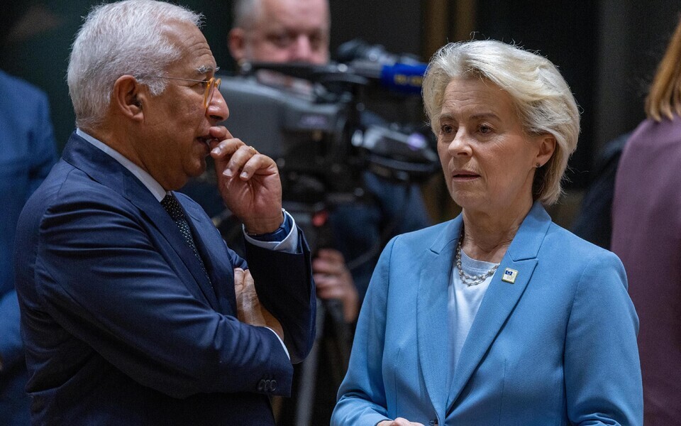Ant&oacute;nio Costa ja Ursula von der Leyen