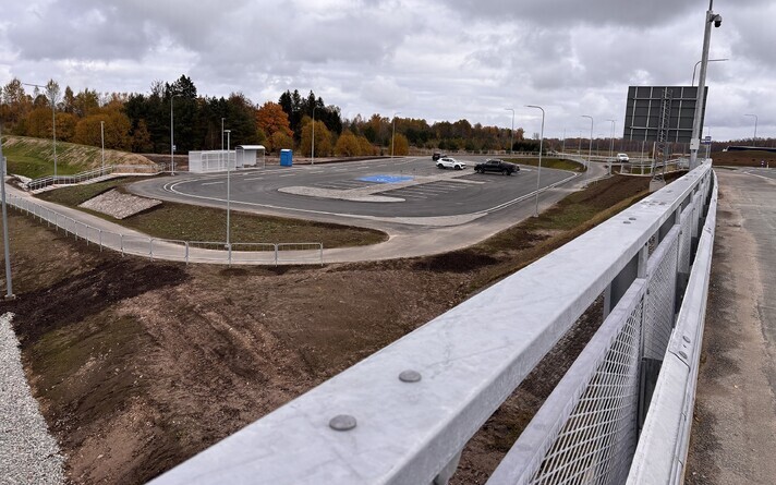The updated Mäo junction in Central Estonia. October 2026.