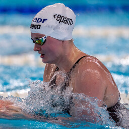 Estonia's Eneli Jefimova sweeps skins event, snags MVP at college swim meet