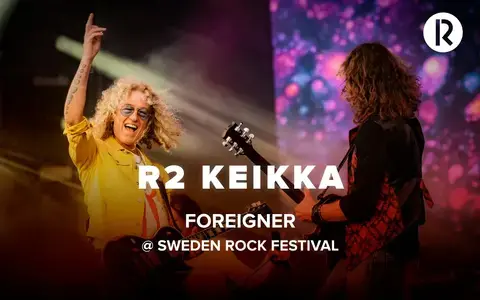 R2 Keikka: Foreigner @ Sweden Rock Festival