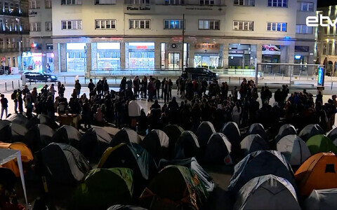 Протесты в Португалии.